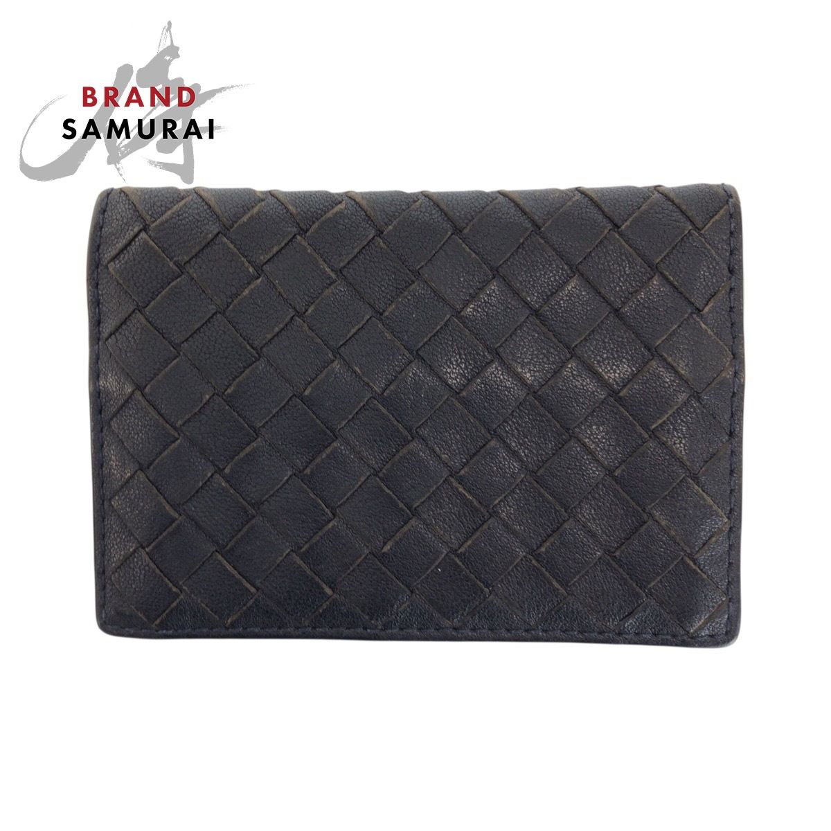 BOTTEGAVENETA ボッテガヴェネタ イントレチャート レザー カードケース パスケース メンズ 505754