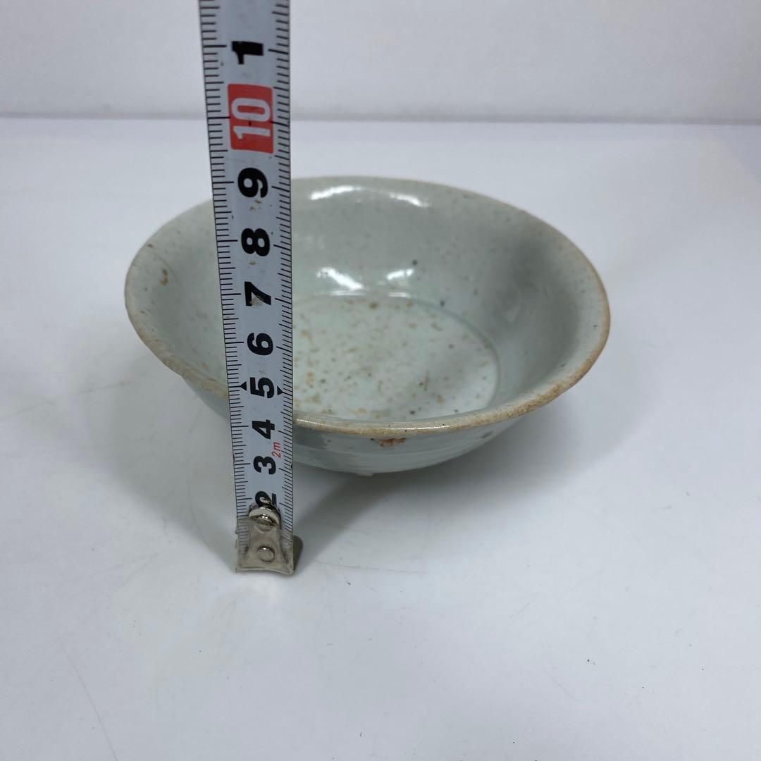 中国宋時代　青白磁茶碗A 口径11.2㎝　東里7-0117① 中国宋時代 青白磁茶碗A 口径11.2㎝ 東里7-0117① - メルカリ