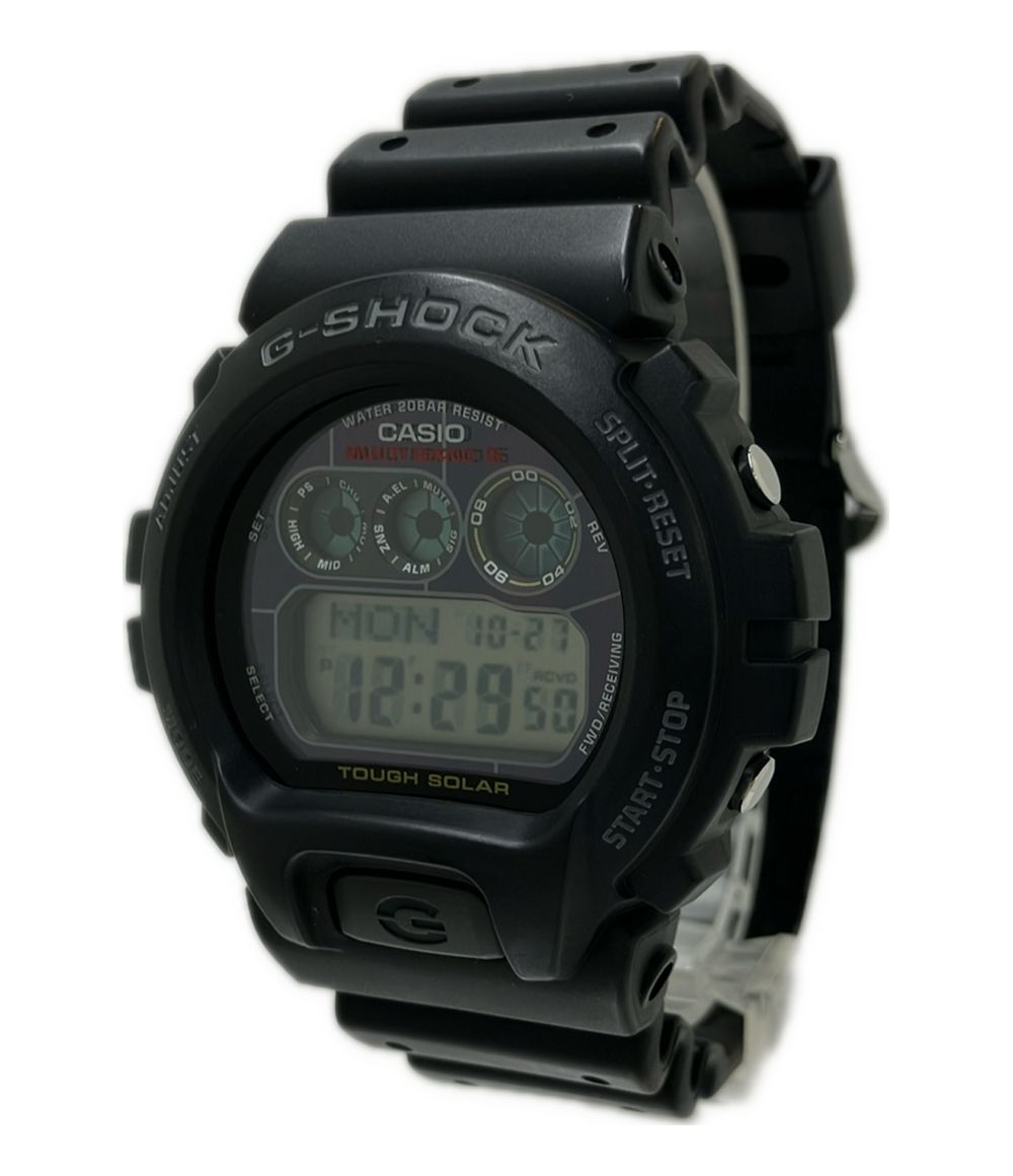 極美品G-SHOCK GW-B5600AR 電波ソーラー ブラック レッド ② カシオ