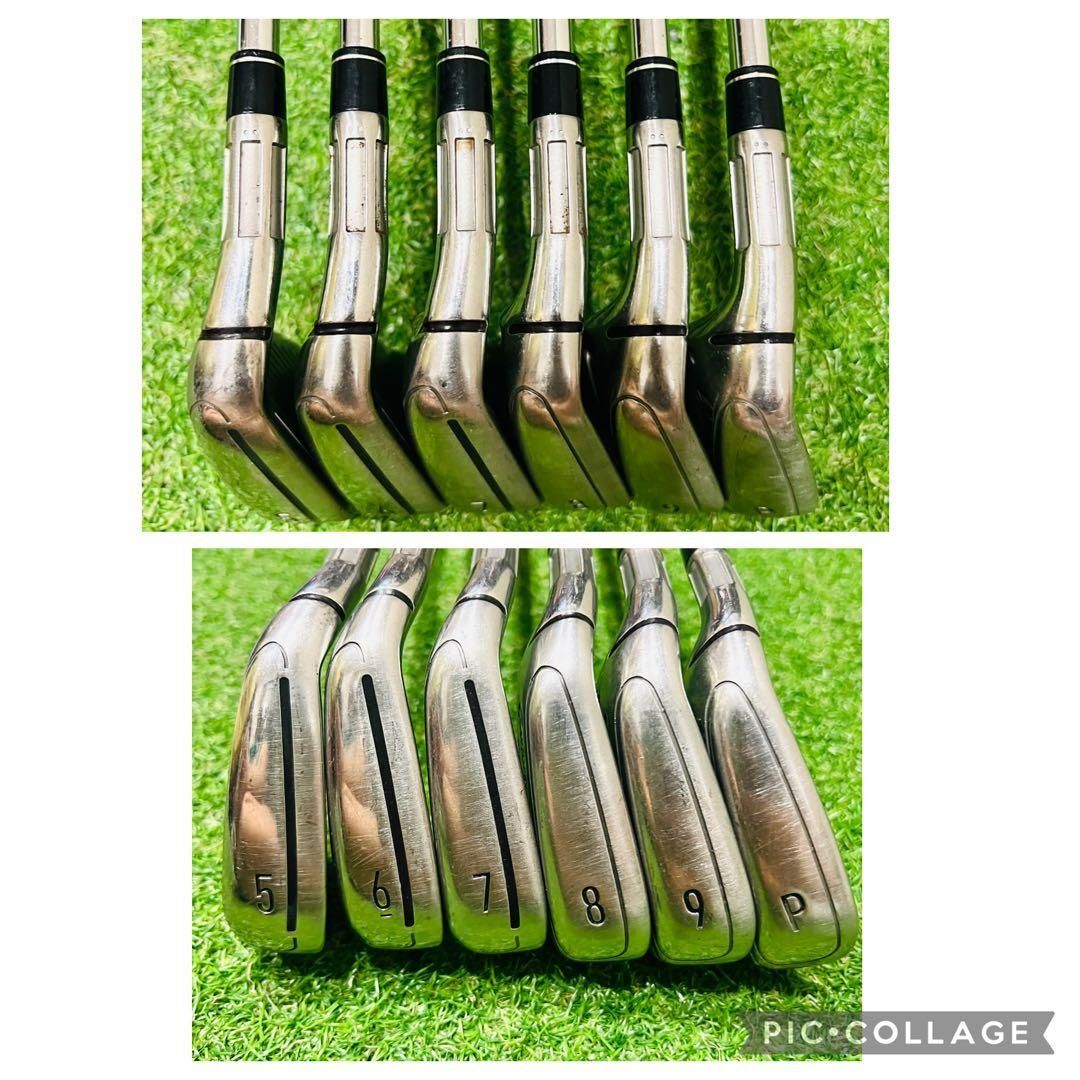 左利き　テーラーメイド　M6 レフティ　アイアンセット　m6 左　スチール　S 左利き テーラーメイド M6 レフティ アイアンセット m6 左 スチール S