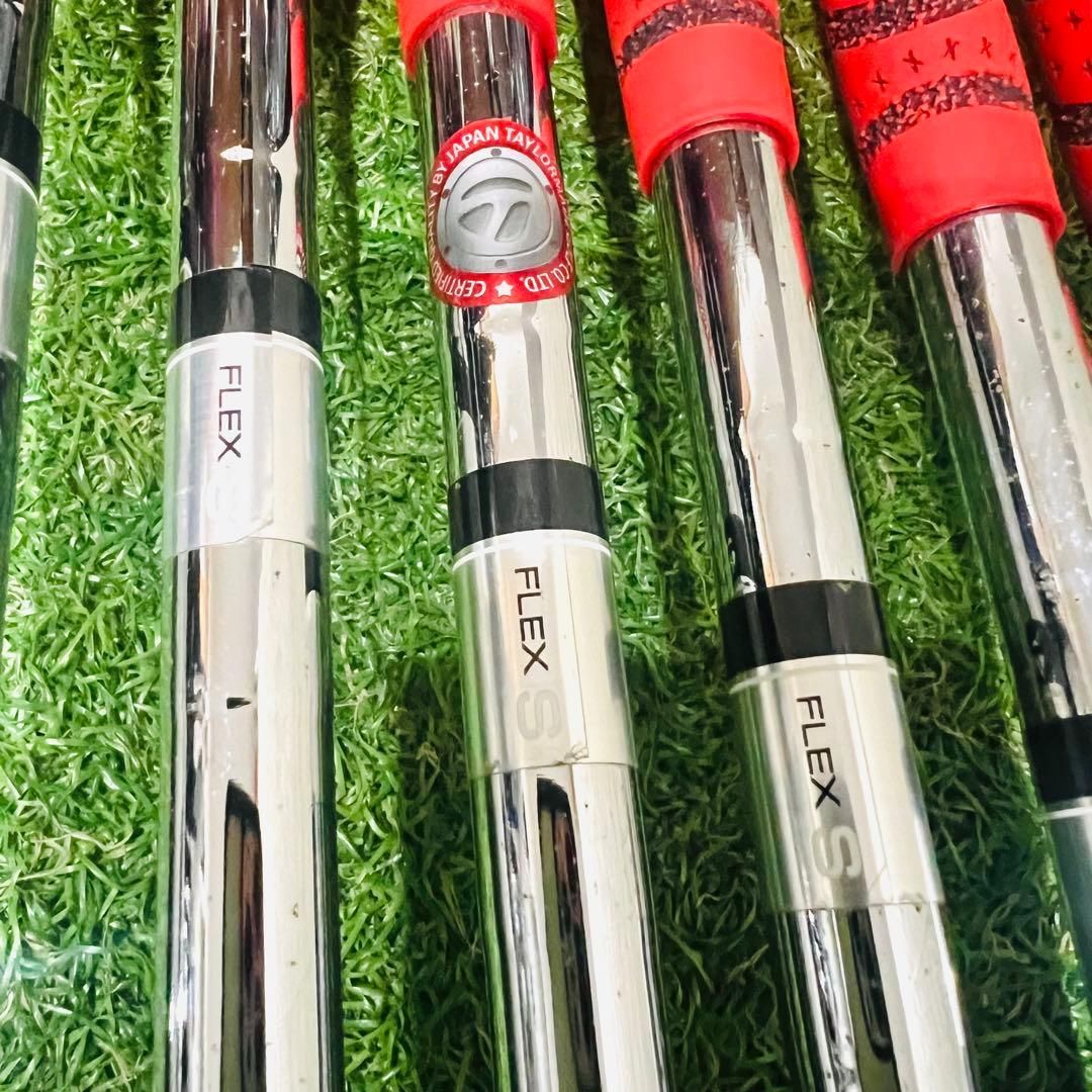 左利き テーラーメイド M6 レフティ アイアンセット m6 左 スチール S