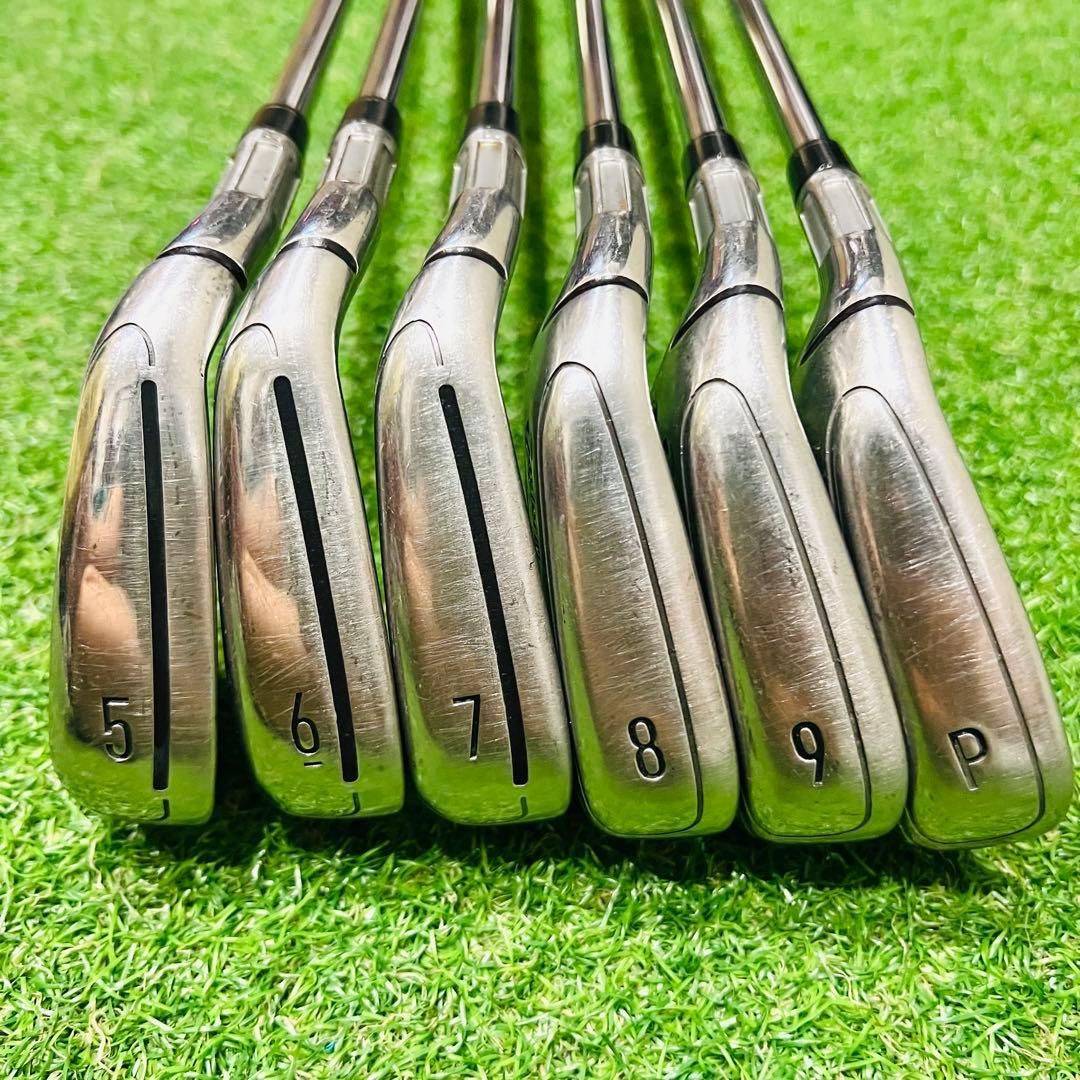 左利き　テーラーメイド　M6 レフティ　アイアンセット　m6 左　スチール　S 左利き テーラーメイド M6 レフティ アイアンセット m6 左 スチール S