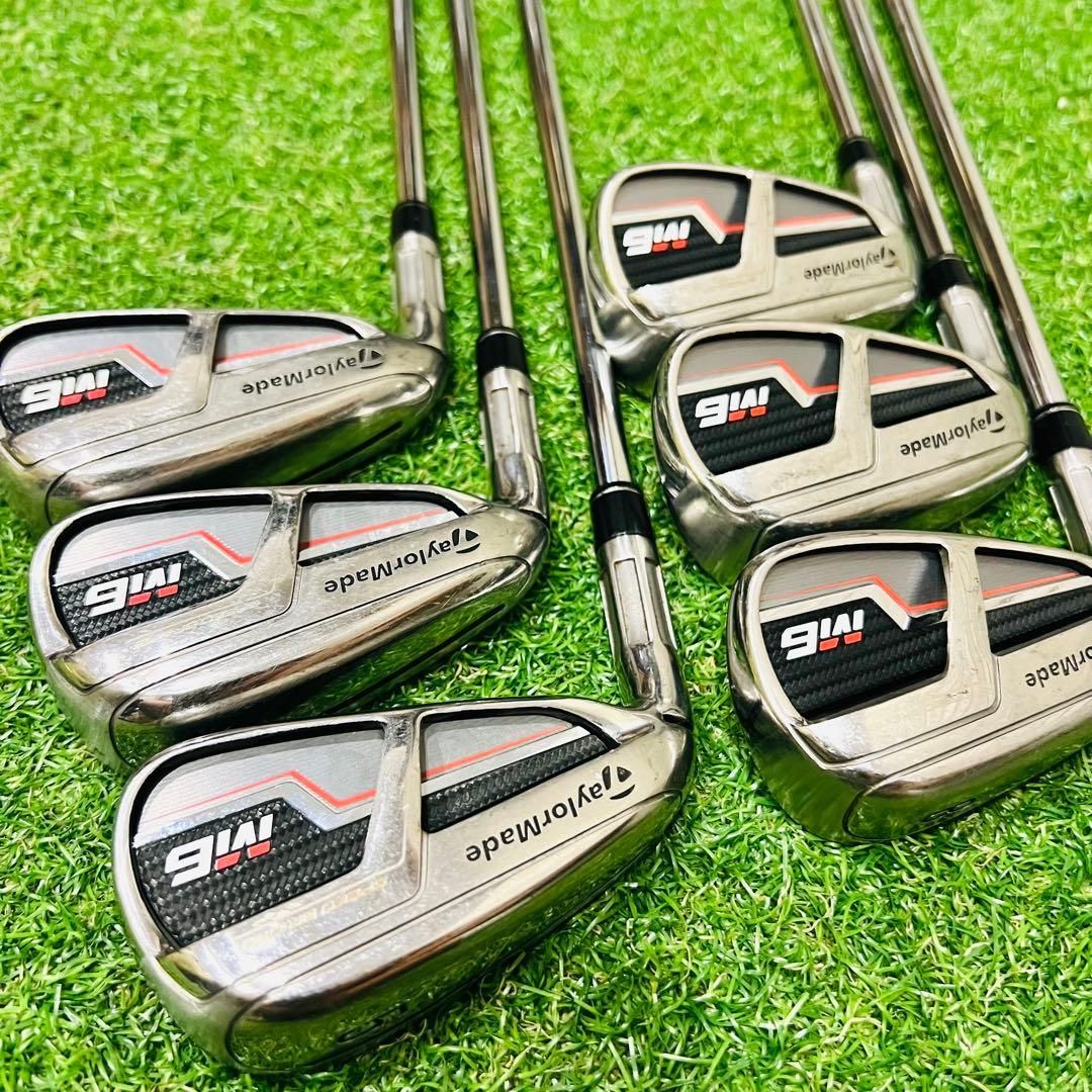 左利き　テーラーメイド　M6 レフティ　アイアンセット　m6 左　スチール　S 左利き テーラーメイド M6 レフティ アイアンセット m6 左 スチール S