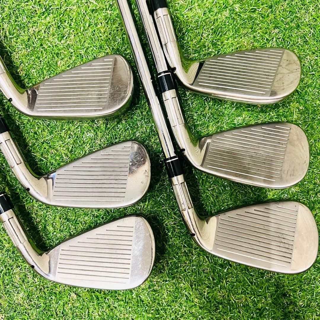 左利き テーラーメイド M6 レフティ アイアンセット m6 左 スチール S