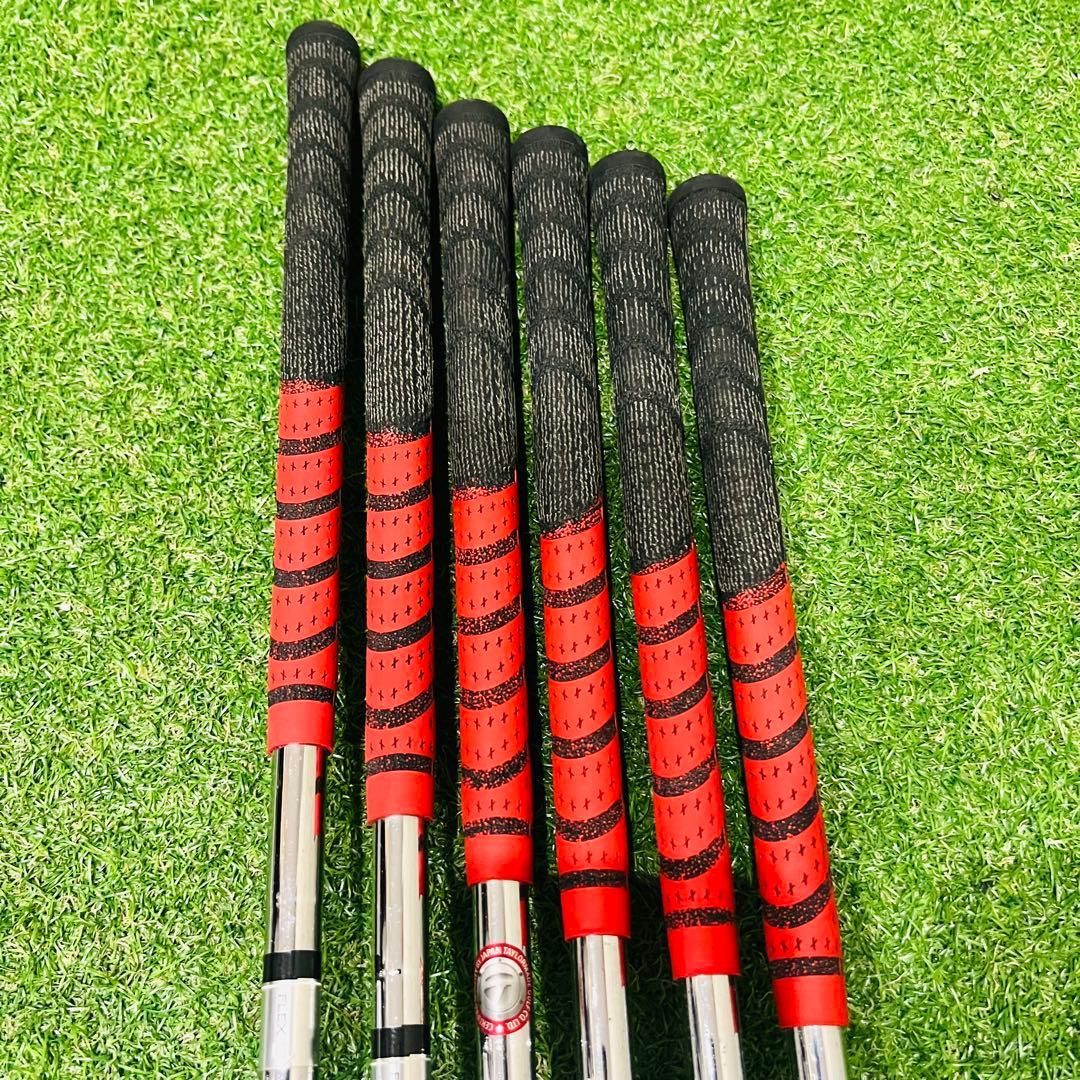 左利き テーラーメイド M6 レフティ アイアンセット m6 左 スチール S