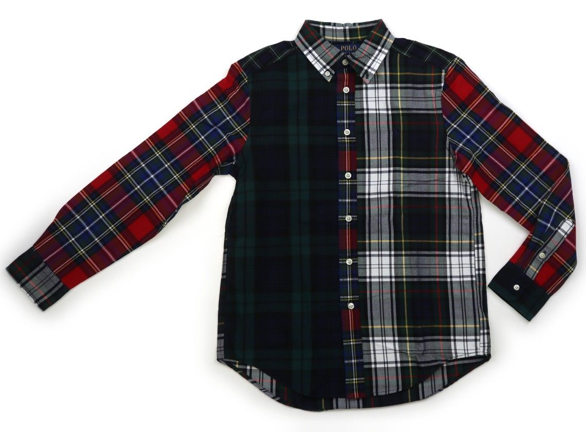 ポロラルフローレン シャツ 150 美品】Ralph Lauren ラルフローレン