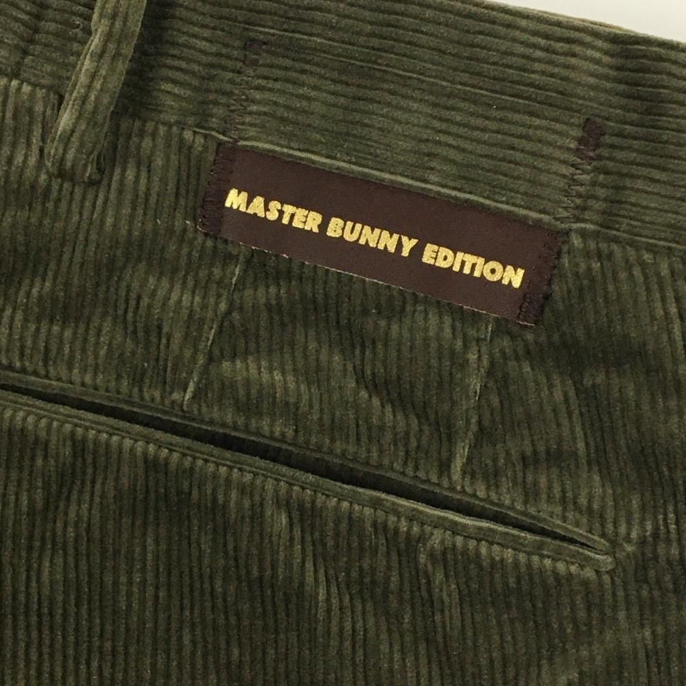 超 マスターバニー パンツ カーキ コーデュロイ ストレッチ メンズ 3 S ゴルフウェア MASTER BUNNY EDITION LLC-HASEGAWATOSO_COM