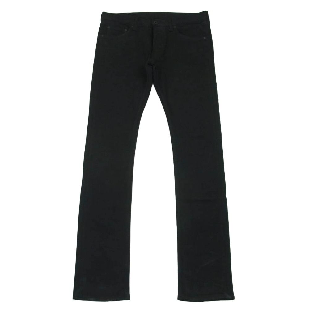 ISAMUKATAYAMA BACKLASH イサムカタヤマバックラッシュ 1356-01 ストレッチ スキニー スリム デニム パンツ ブラック系 L