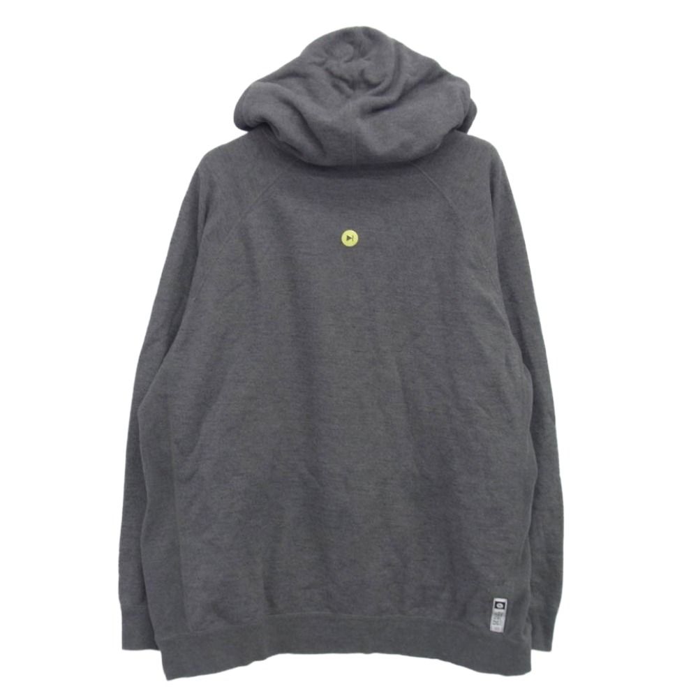 SEQUEL シークエル 22AW LEMONロゴ スウェット パーカー グレー系 XL