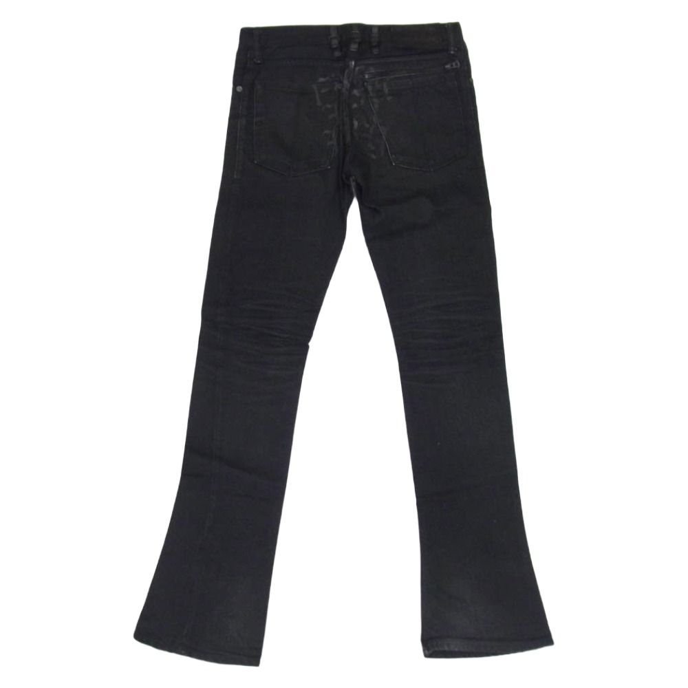 ルグランブルー LGB wolf flare denim pants フ パンツ デニム ブラック系 28