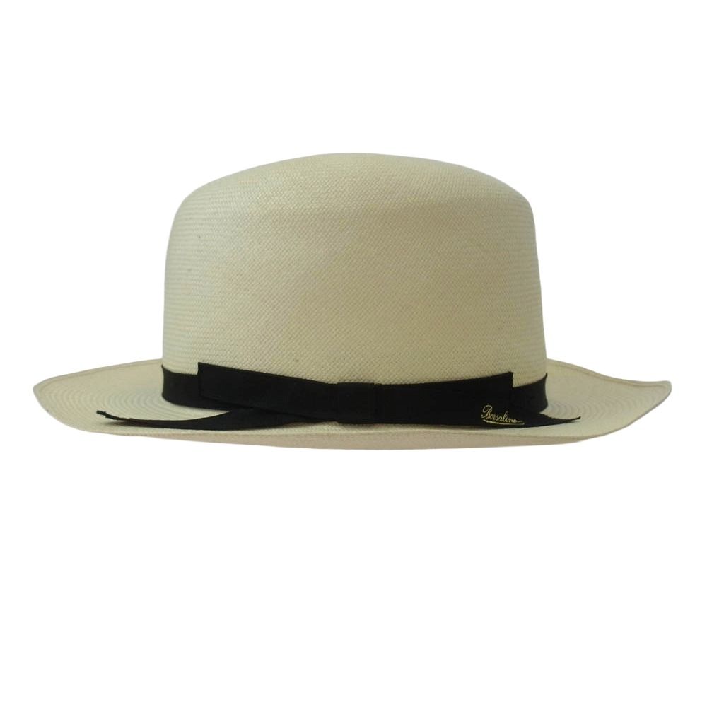 Borsalino ボルサリーノ 140270 パナマ モンテクリスティ オプティモ ハット 帽子 オフホワイト系