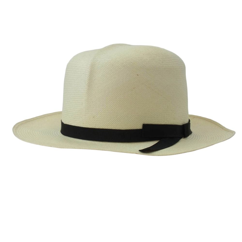 Borsalino ボルサリーノ 140270 パナマ モンテクリスティ オプティモ ハット 帽子 オフホワイト系