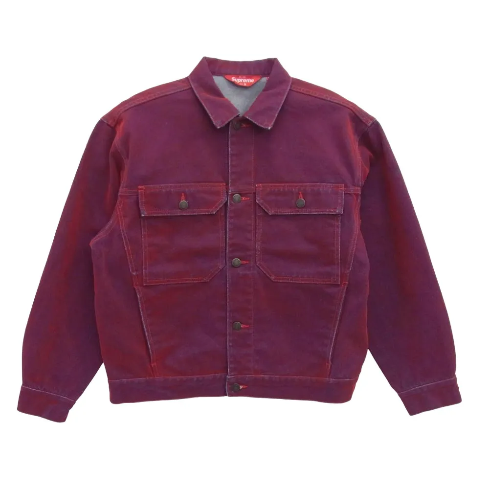 2025年最新】Supreme Flocked Denim Trucker Jacketの人気アイテム