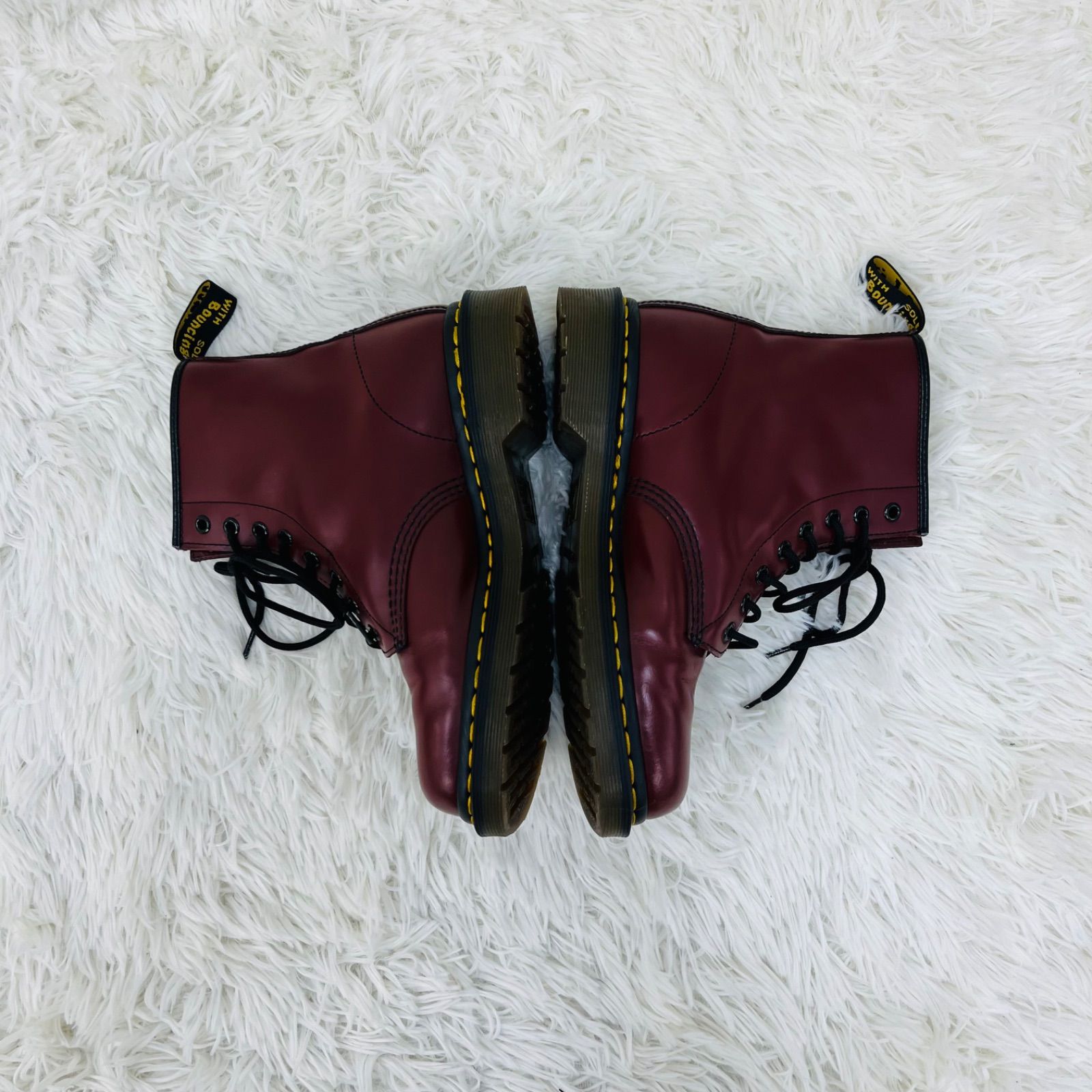  Dr.Martens ドクターマーチン 8ホールブーツ チェリーレッド 1460 スムース AW 006 UK 6 日本サイズで25 cm相当 エンジニアブーツ ブーツ