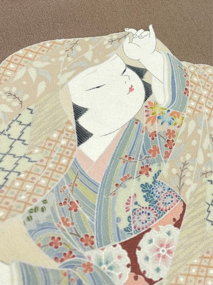 重ね衿付き 正絹