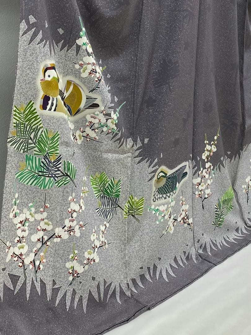 TOKIO et TOKI 羽田登喜男 落款入 訪問着 仮絵羽 未仕立て品 正絹