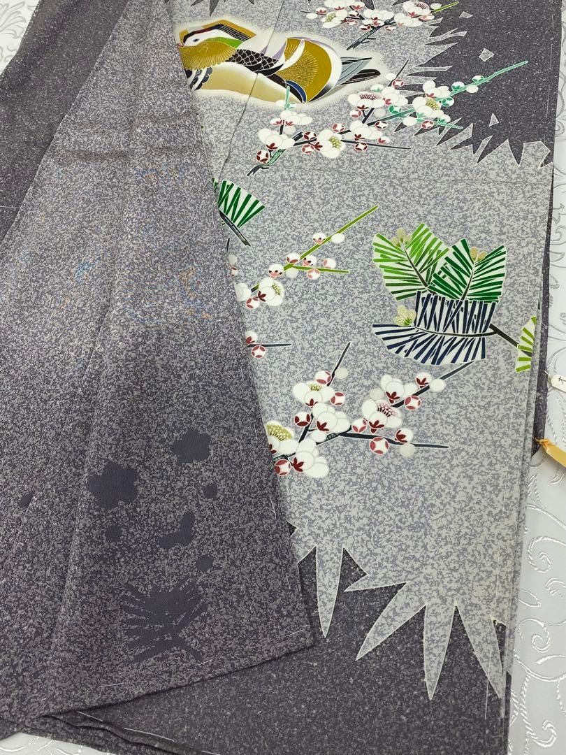 TOKIO et TOKI 羽田登喜男 落款入 訪問着 仮絵羽 未仕立て品 正絹