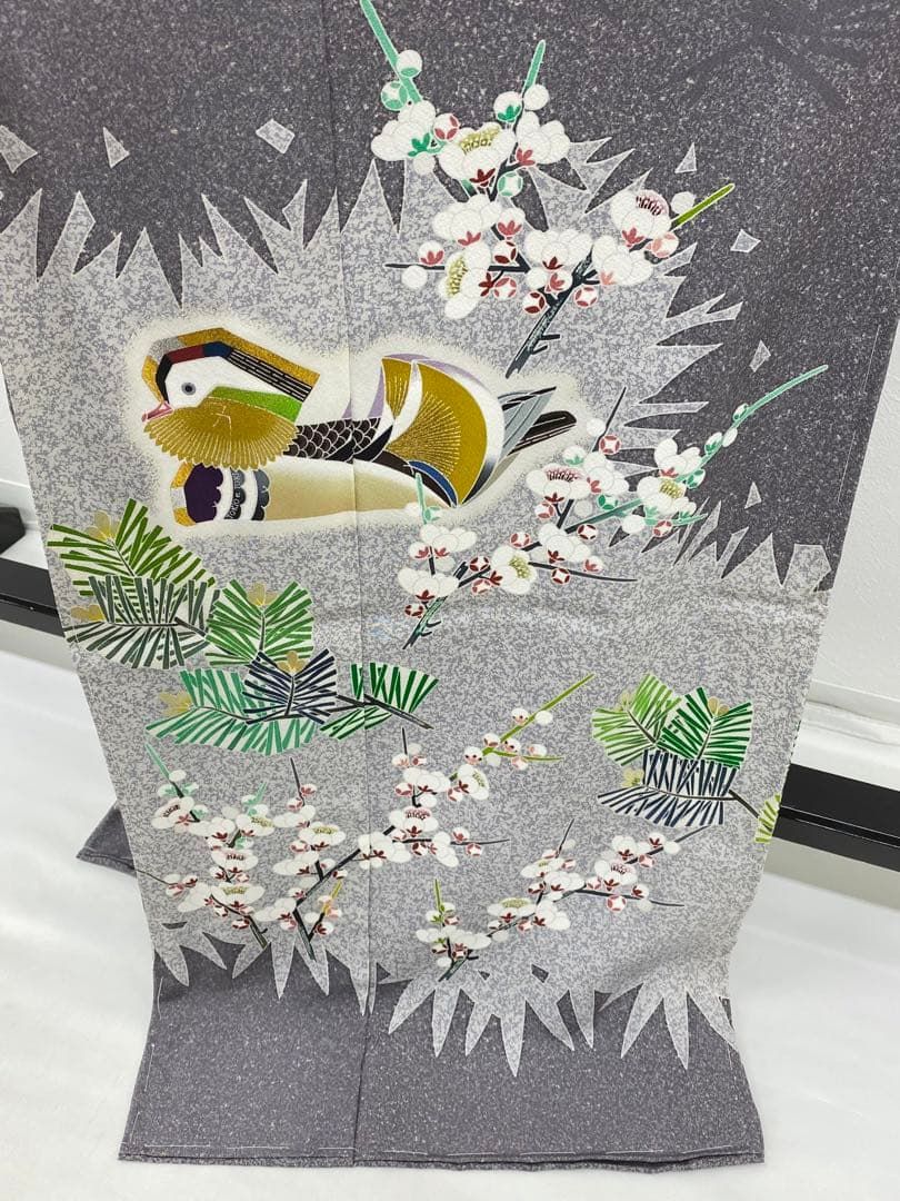 TOKIO et TOKI 羽田登喜男 落款入 訪問着 仮絵羽 未仕立て品 正絹