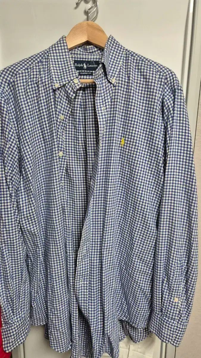 ラルフローレン クラシックフィット CHECK シャツm