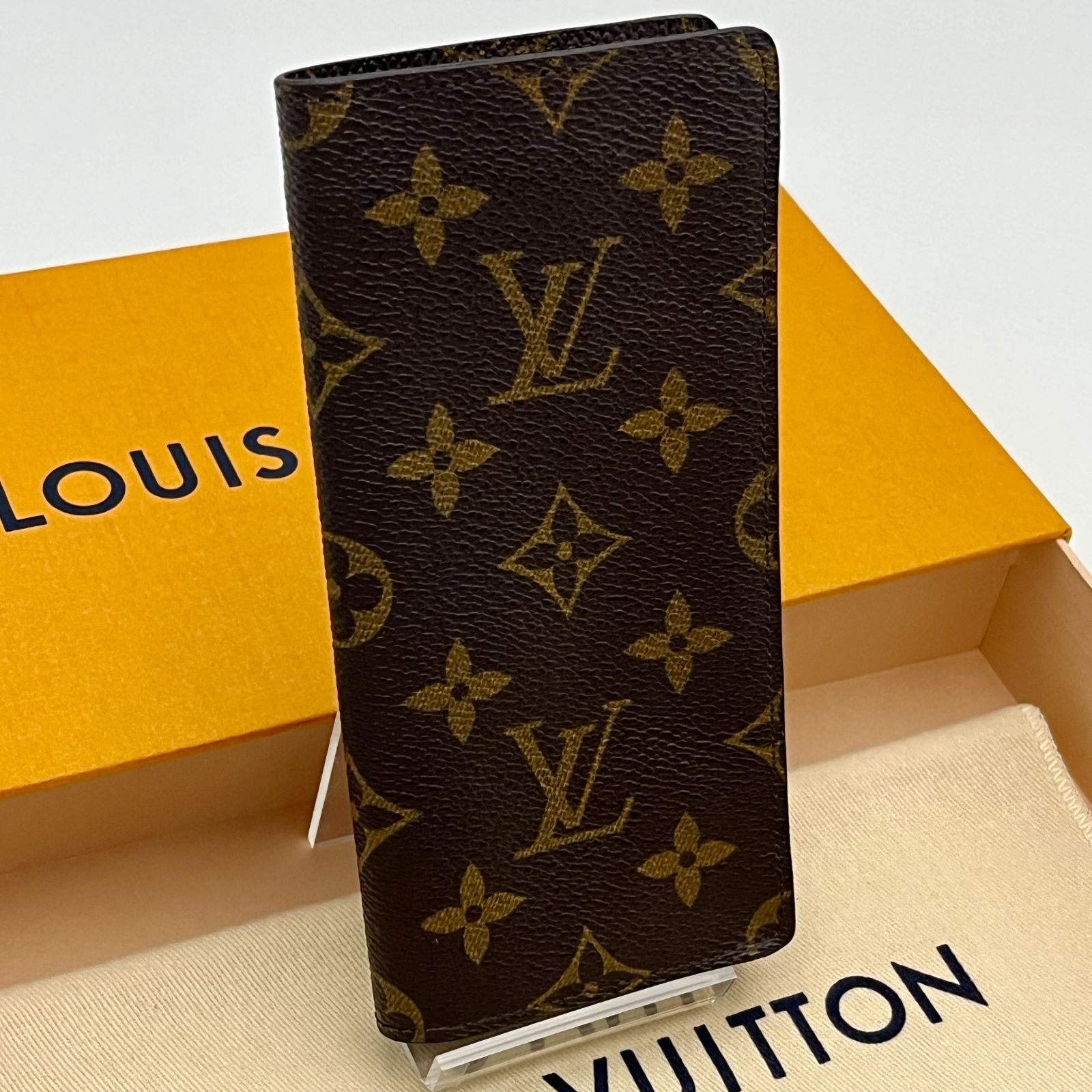 LOUIS VUITTON M62962 モノグラム エテュイ リュネット サーンプル メガネケース MI8906