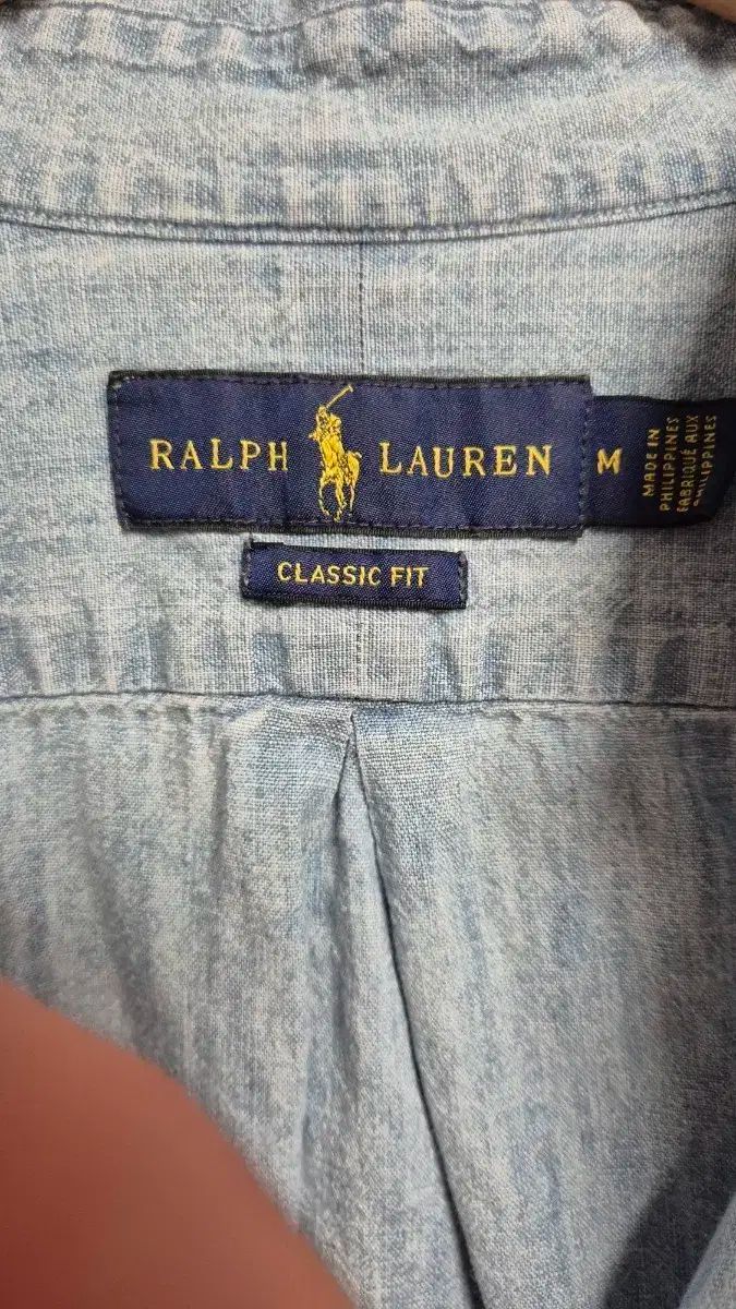 ラルフローレン デニム シャツ M クラシックフィット