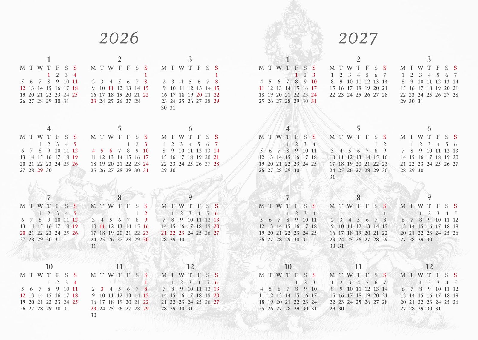 B6 ウィークリー