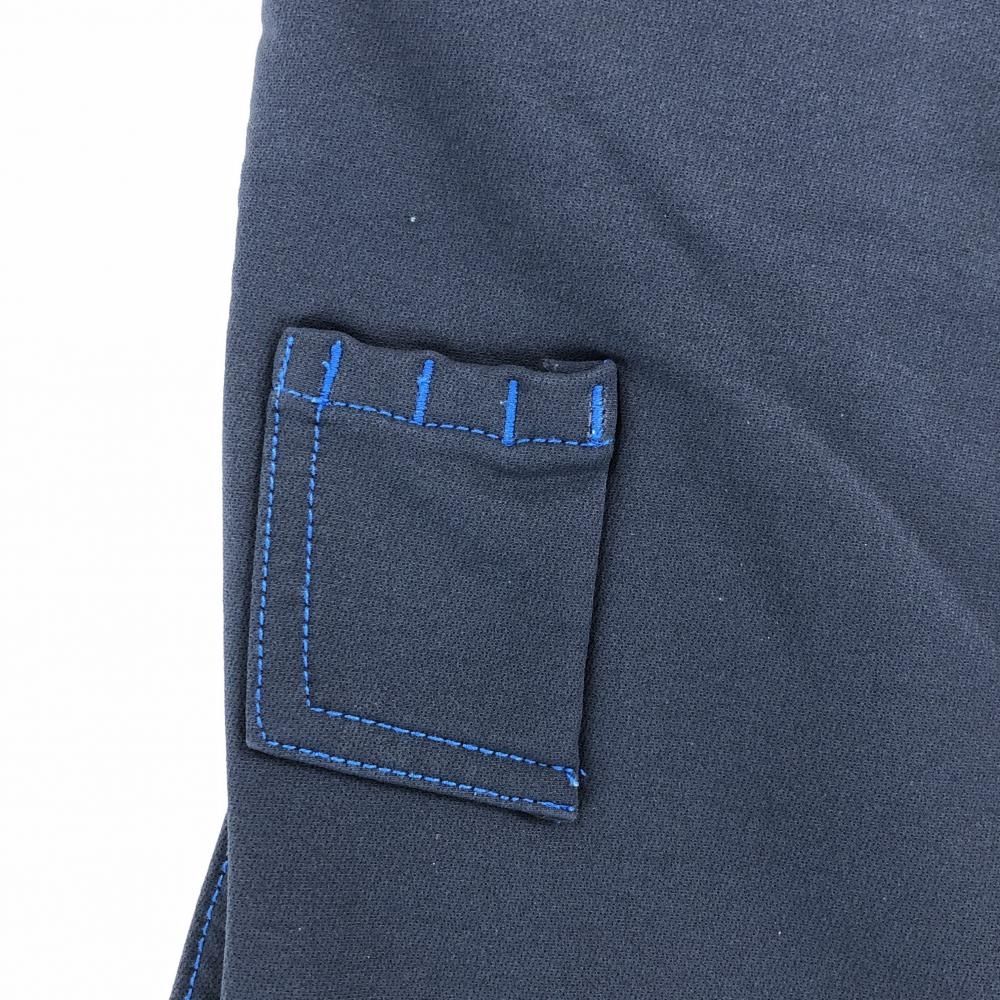 オークリー パンツ ネイビー×ブルー 裏起毛 ストレッチ ティー装着可