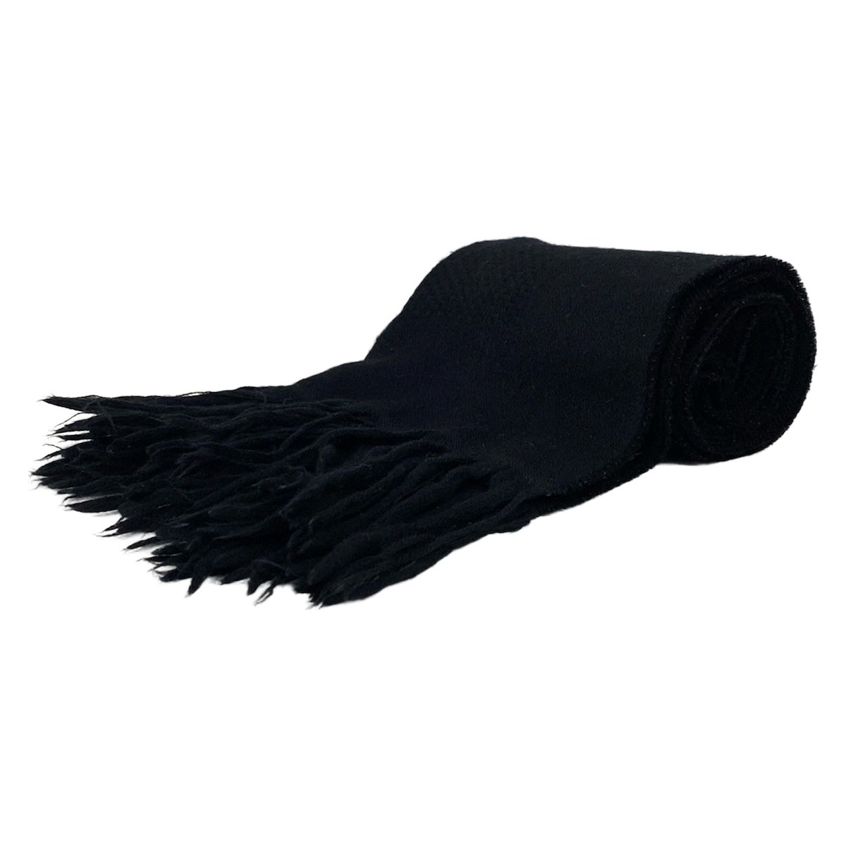 FENDI フェンディ マフラー - 黒 ウール