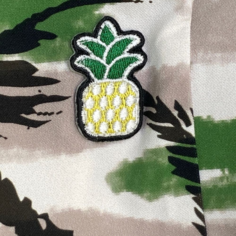 総柄 グリーン系