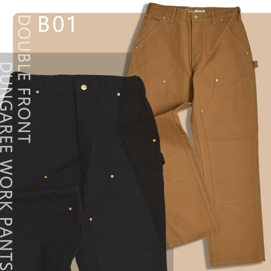 【Carhartt/カーハート】ダック ダブルニー サロペット つなぎ e671 Carhartt カーハート ペインターパンツ ダブルニー B01 106679 メンズ