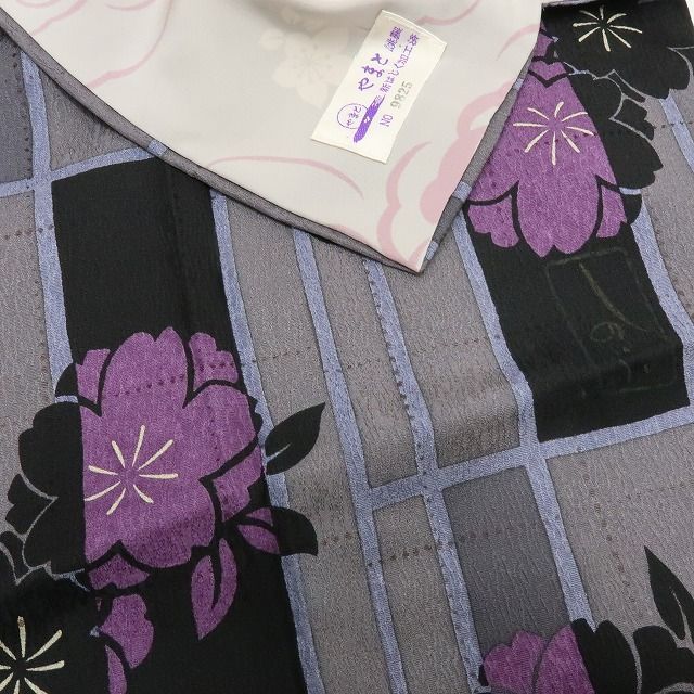 六花-RIKKA- やまと誂製 桜 トール ゆったりサイズ 小紋 帯締め 2点セット 着物 A3730