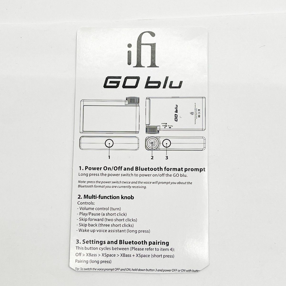 モバイルBluetoothヘッドフォンアンプ