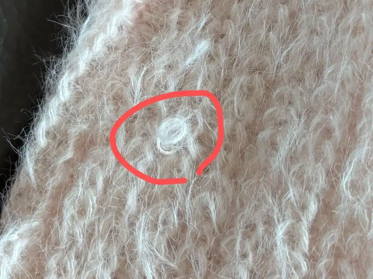  クリシー Softy cable knit - muffler Pink 長袖 ニット セーター