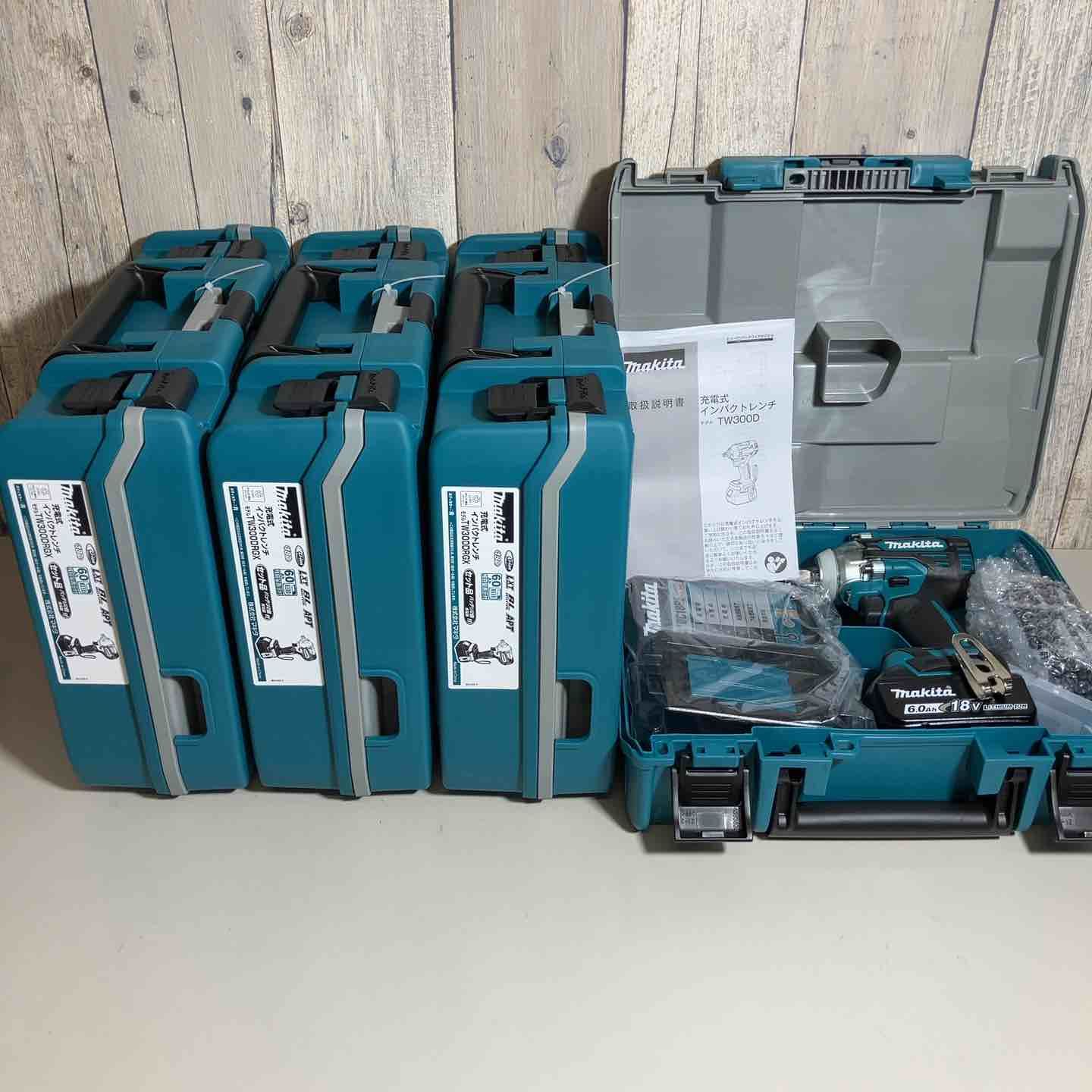10 31まで 備考要 マキタ makita コードレス インパクトレンチ TW300DRGX 4台セット 純正 純正品 戸田店 HRDEVELOPMENT_JP