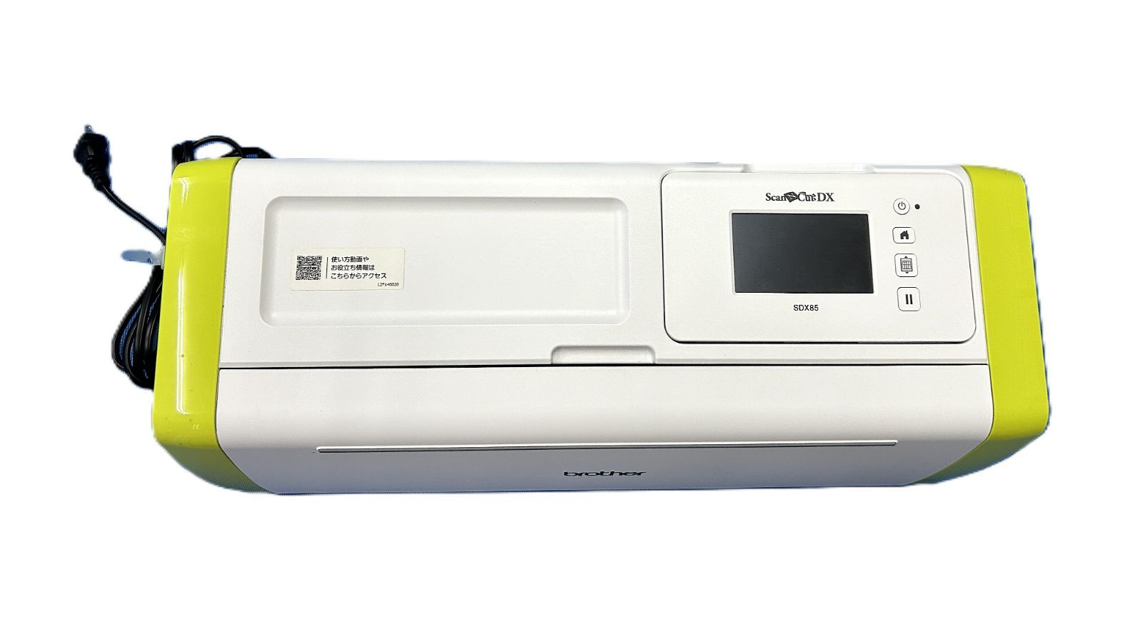 １度のみ使用 別売りカッティングシート多数お付けします ブラザーカッティングマシン ScaNCutDX SDX85 brother 推し活グッズ ステッカー制作 うちわ ボード作成