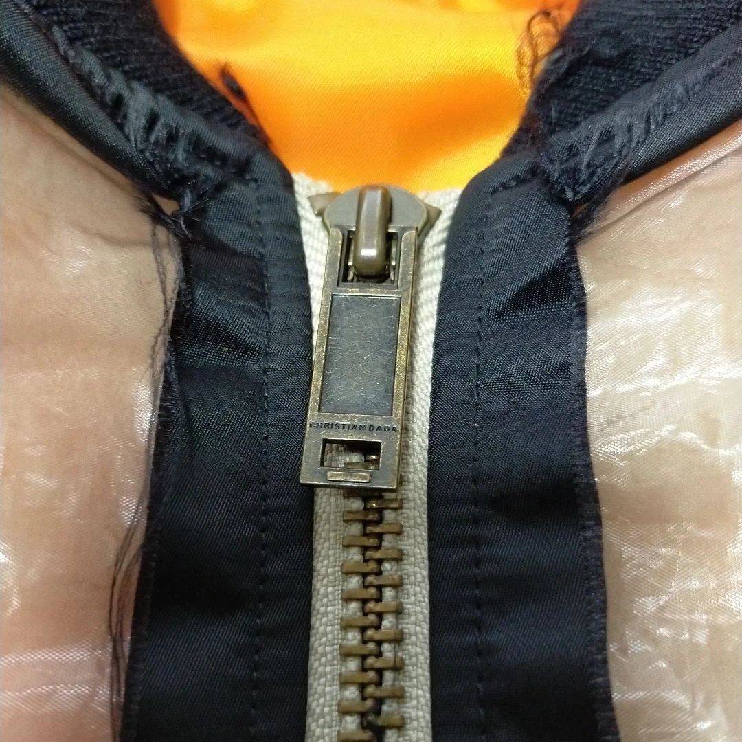 吉沢亮着用】CHRISTIAN DADA × kappa コラボMA-1スケルトンジャケット