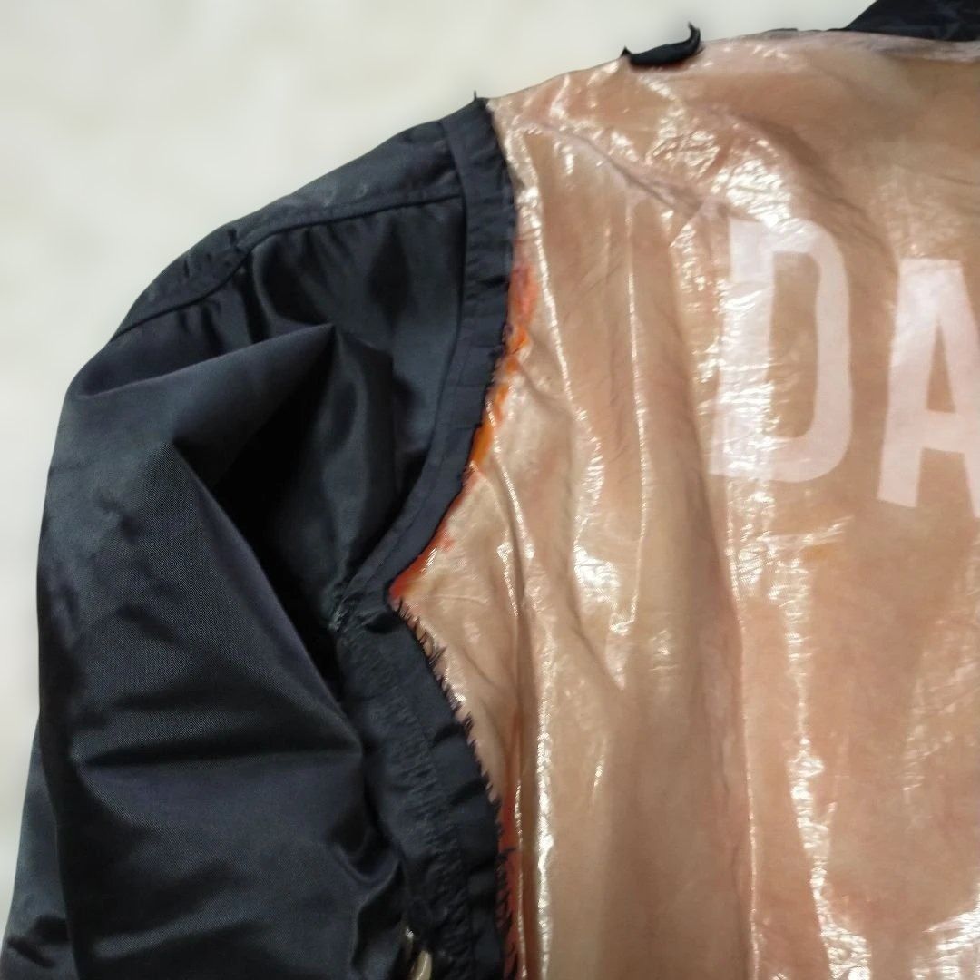 吉沢亮着用】CHRISTIAN DADA × kappa コラボMA-1スケルトンジャケット