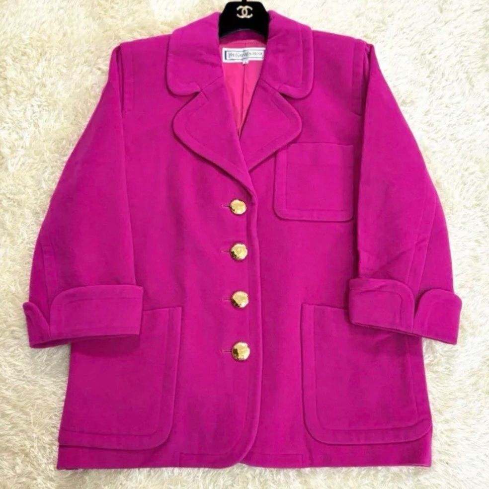 イヴサンローラン Yves Saint Laurent テーラードジャケット