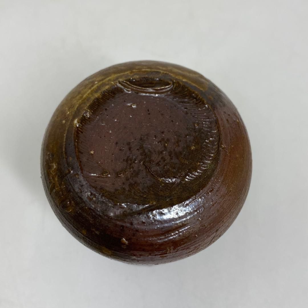  茶3 備前茶入 在銘 仕覆付 共箱 東さ7 0119 その他 茶道具