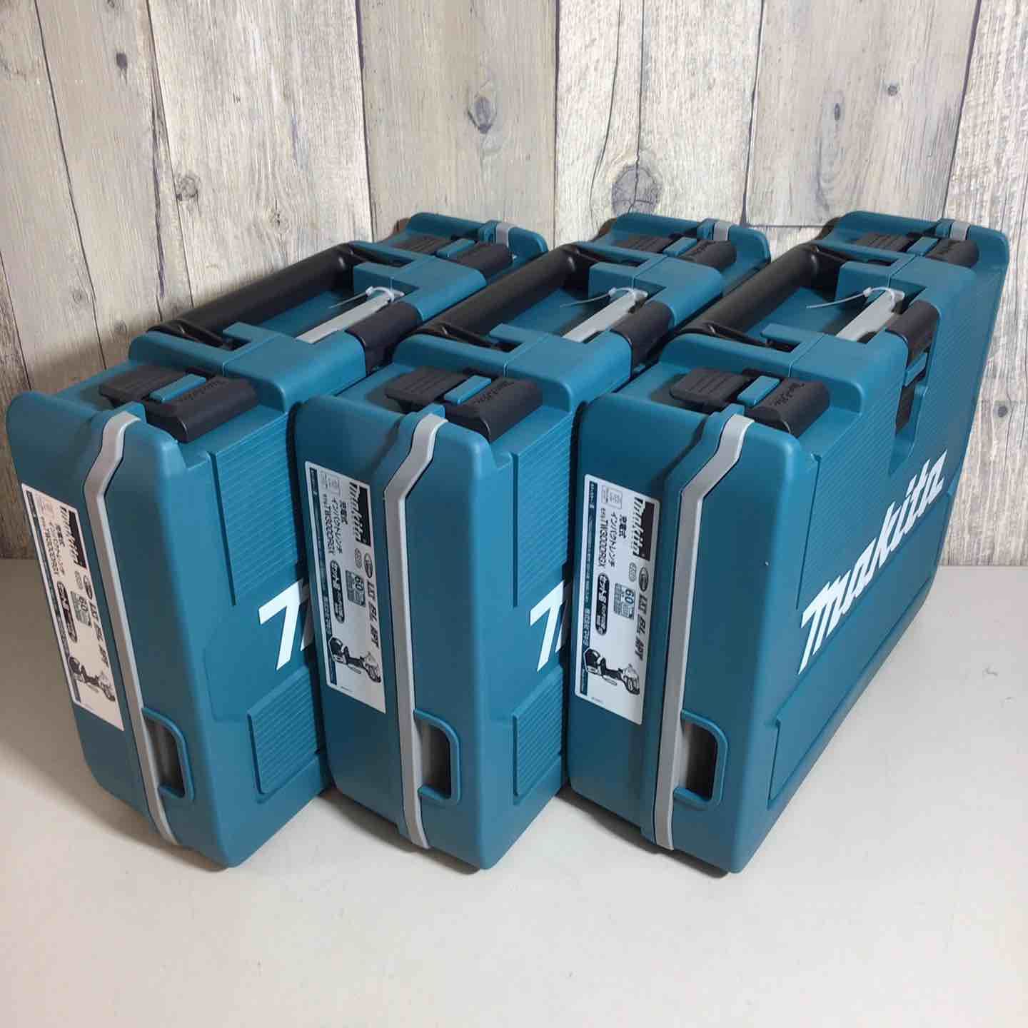 10 31まで 備考要 マキタ makita コードレス インパクトレンチ TW300DRGX 3台 バッテリー-充電器付 フルセット 純正 18V 戸田店