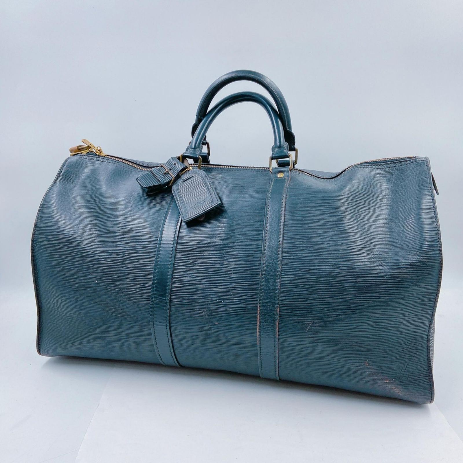 プラダ 三角ロゴ 金具 2way レザー ナイロン ボストンバッグ 斜め掛け