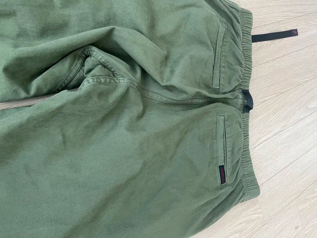  グラミチ ワイド パンツ XL オリーブ チノパン パンツ