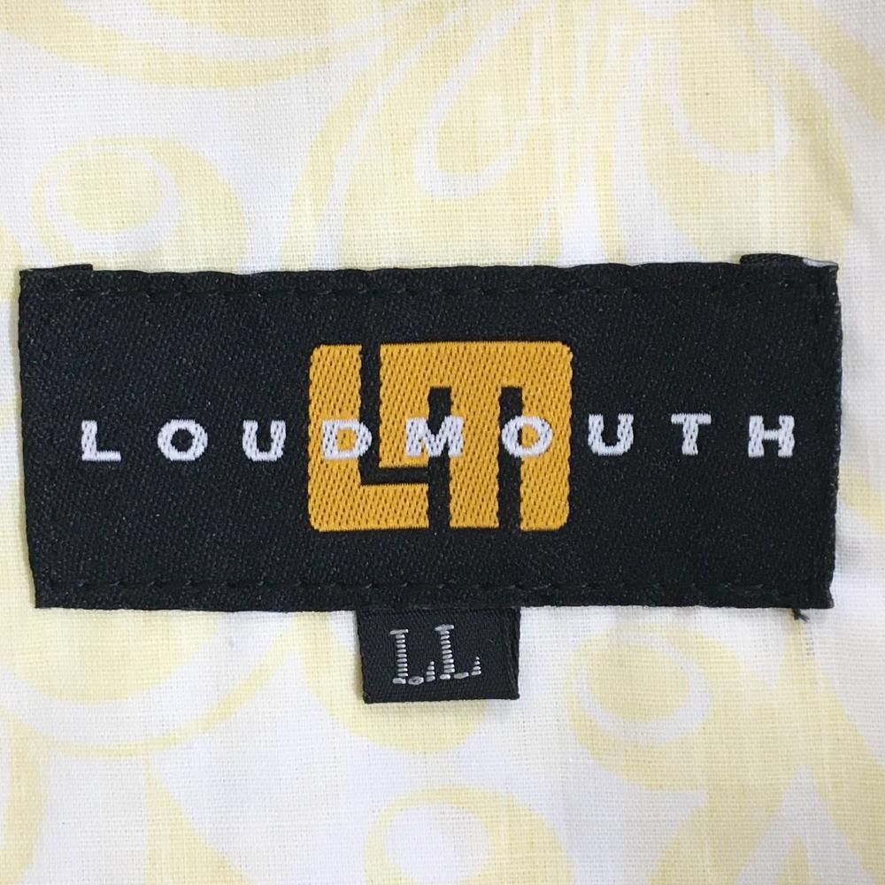 ラウドマウス パンツ レッド×ライトブルー 星条旗柄 裏起毛 防風 保温 メンズ LL ゴルフウェア LOUDMOUTH LLC-HASEGAWATOSO_COM