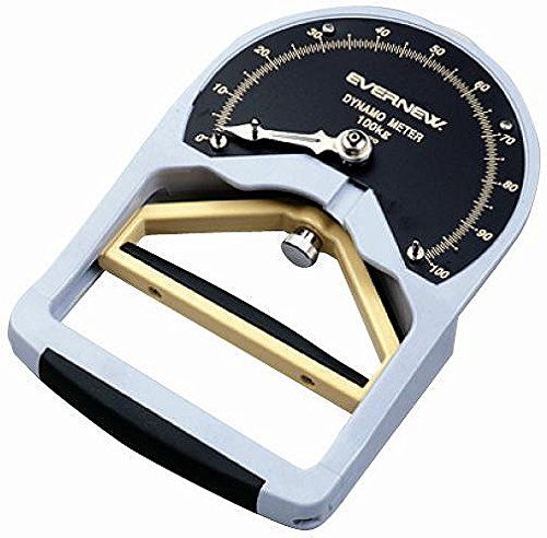 長さ22cm×幅14.6cm×厚さ5cm EKJ094 握力計100 エバニュー EVERNEW