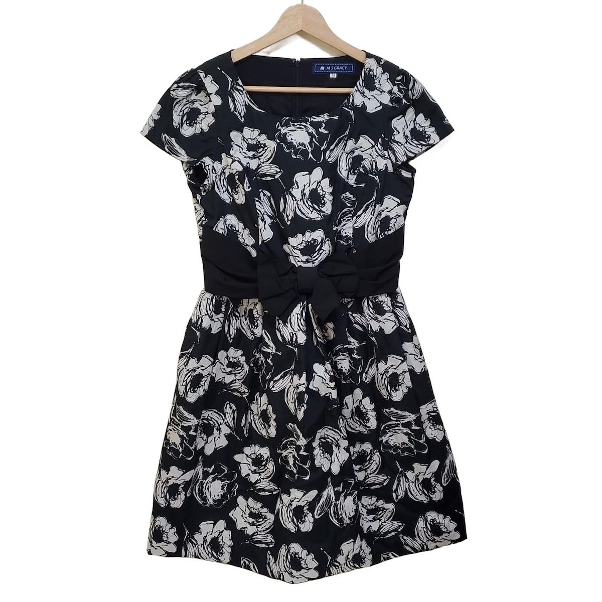 M'S GRACY エムズグレイシー 半袖ワンピース 38サイズ LA7310 エムズ