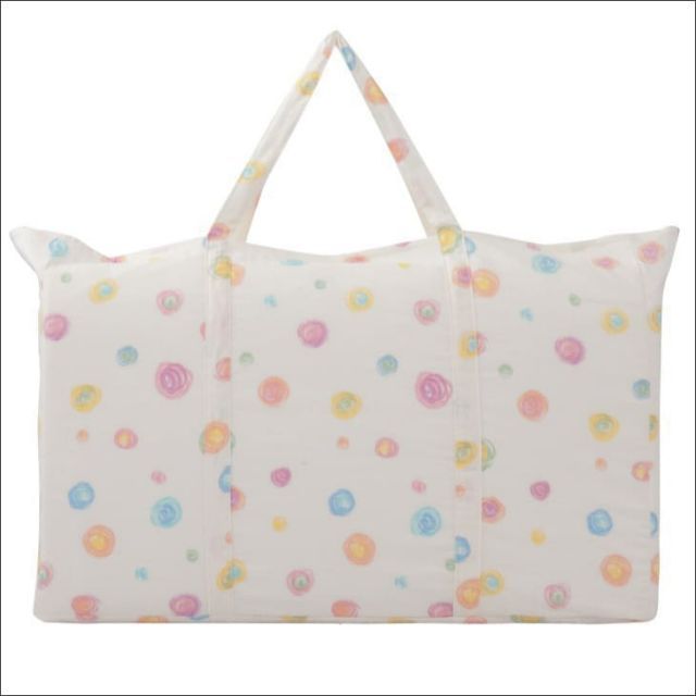 保育園用 ベビー布団 セット フジキ カラフルドロップ ベビー用お昼寝布団7点セット 携帯用バッグ付き ダブルガーゼ