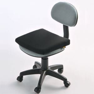 角座クッション ドクターエルEX 姿勢サポートクッション ブラック