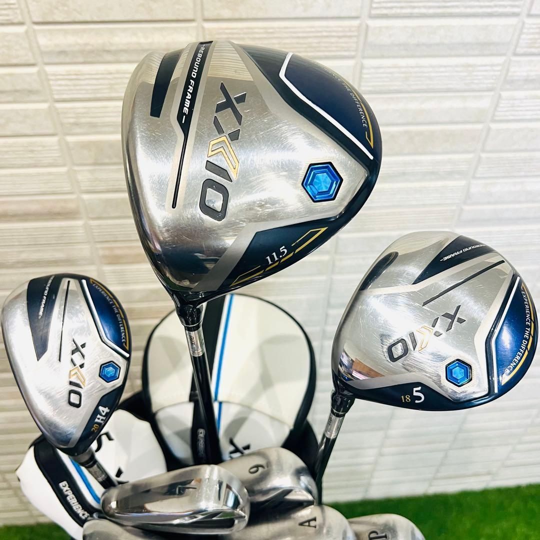 左 ゼクシオ 12 レフティ ゴルフセット XXIO ゴルフ一式 クラブセット R 左利き MP 1200