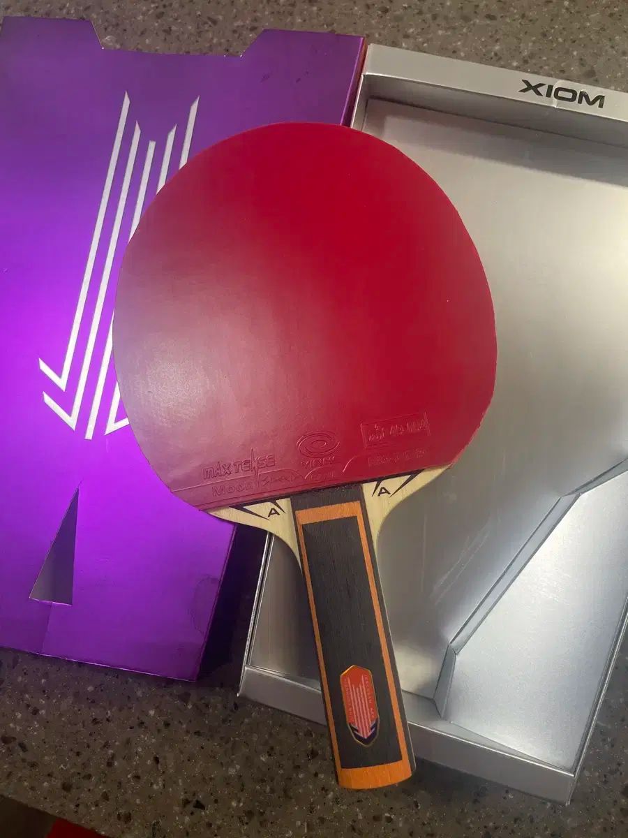 韓国国家代表 チョン ヨンシク アイスクリームAZXI 卓球ラケット