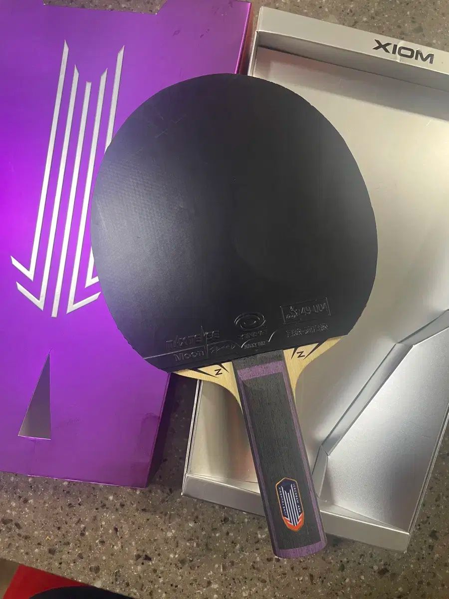 韓国国家代表 チョン ヨンシク アイスクリームAZXI 卓球ラケット